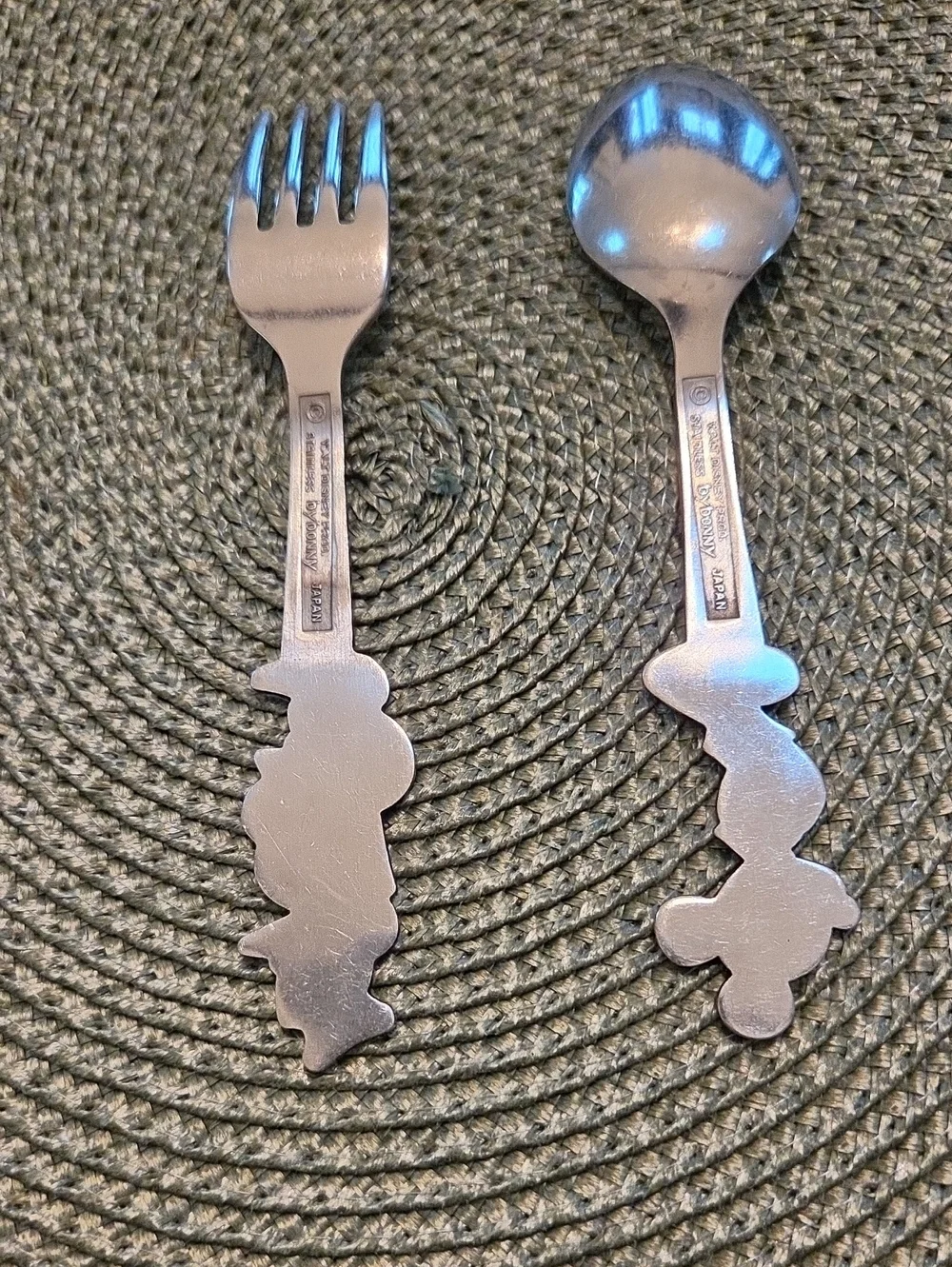 Stainless Steel Children's Fork & Spoon Set